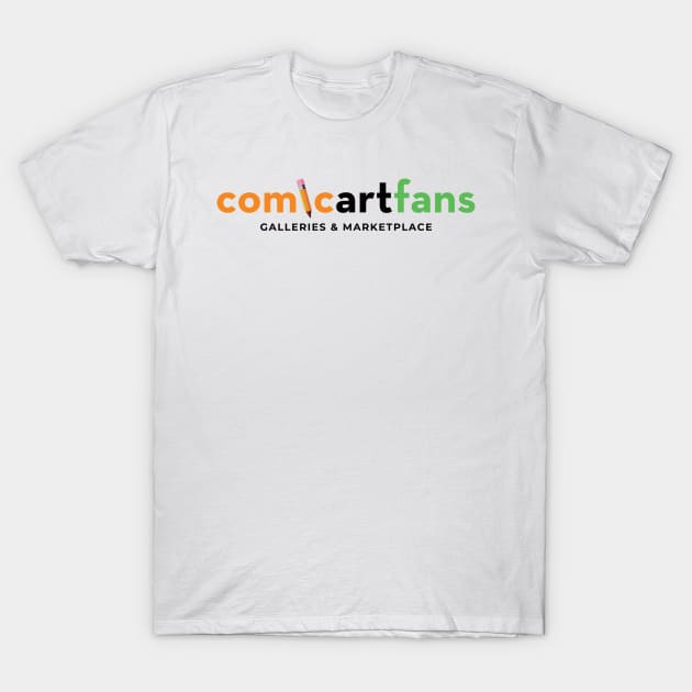 Comic Art Fans Logo T-Shirt T-Shirt by ComicArtLive